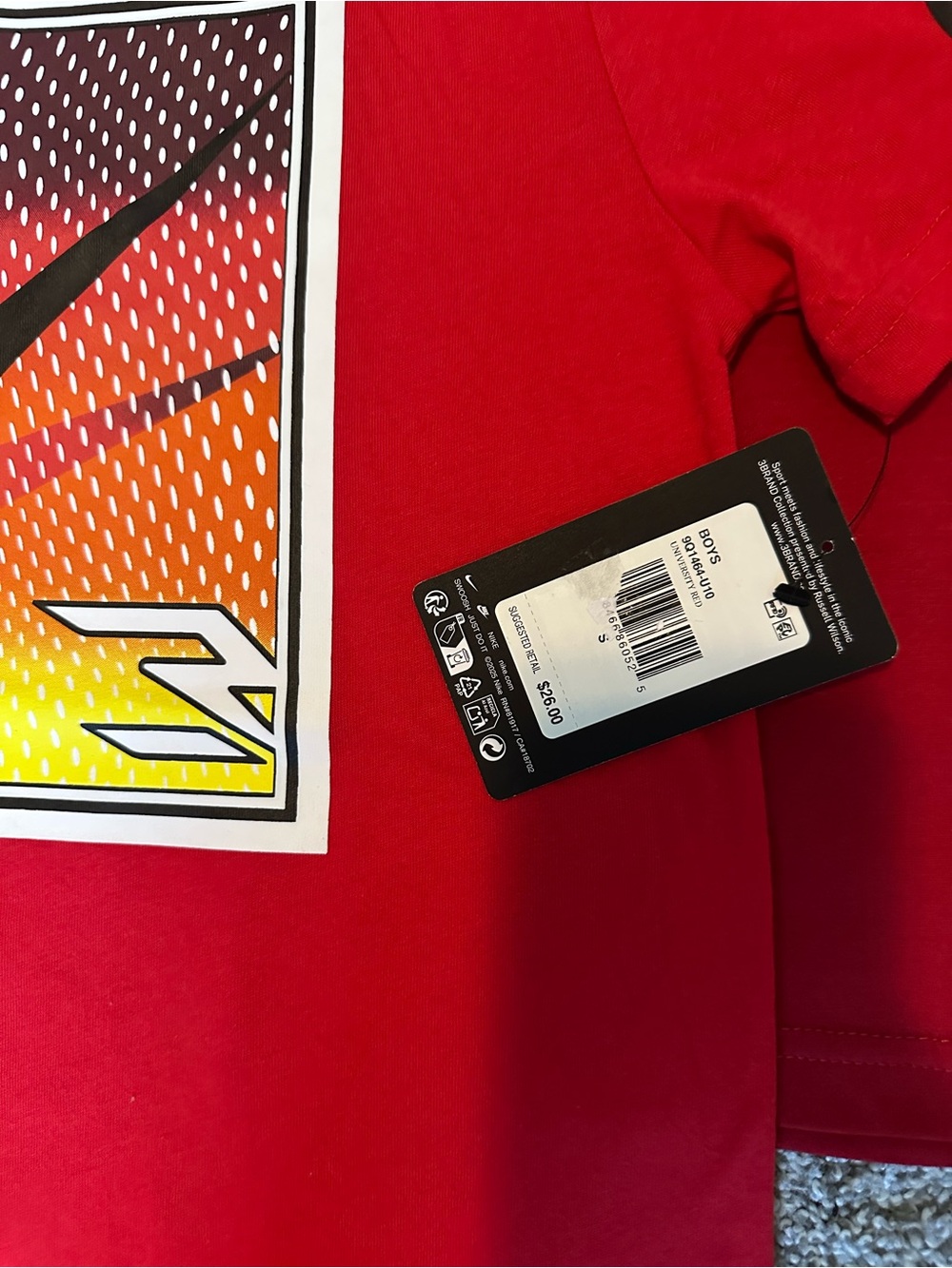 Nike and Jordan T-Shirt Bundle Size Small (8-10 yrs) NWT - Picture 3 of 3